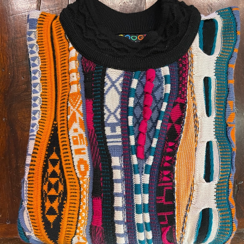 COOGI Vintage Mens Wool Sweater